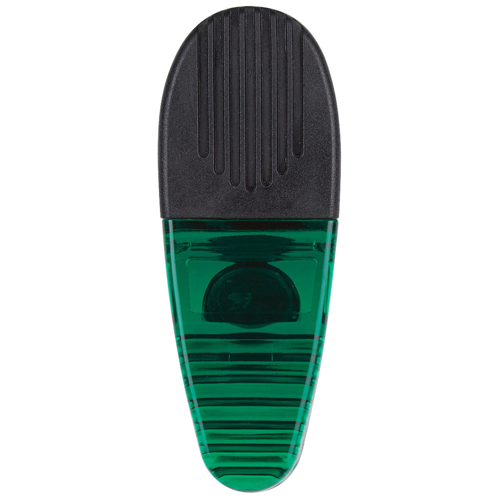 Hit Translucent Green/Black Alligator Clip