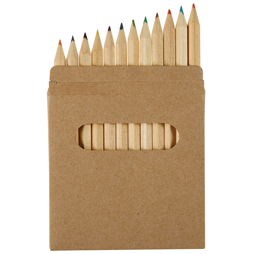 Hit Natural 12-Piece Colored Pencil Set