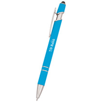 Hit Neon Blue Roslin Incline Stylus Pen