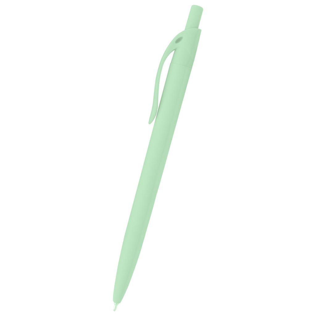 Sleek Write Mint Green Rubberized Pen