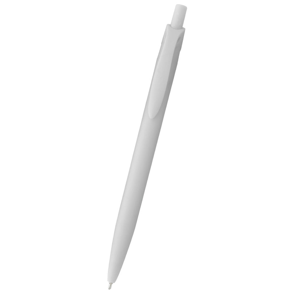 Sleek Write White Rubberized Pen