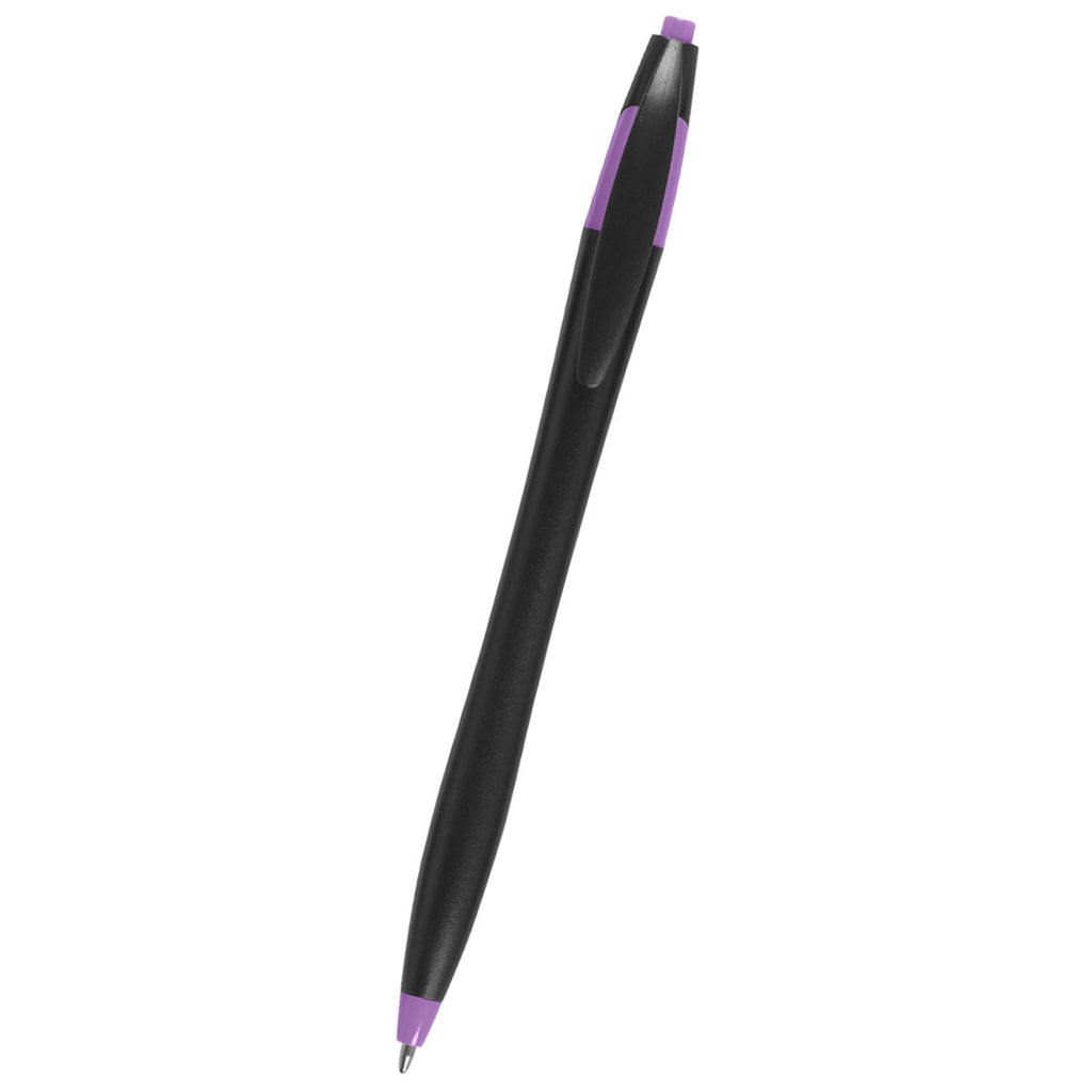 Hit Black/Purple Dart Pen