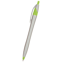 Hit Silver/Lime Green Dart Pen