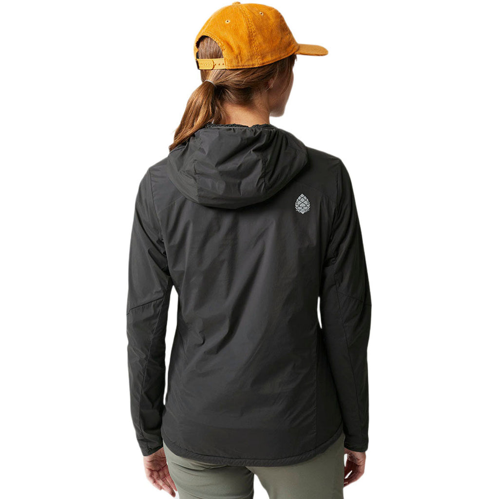 Stio Women's Boundary Black Dawner Hooded Jacket