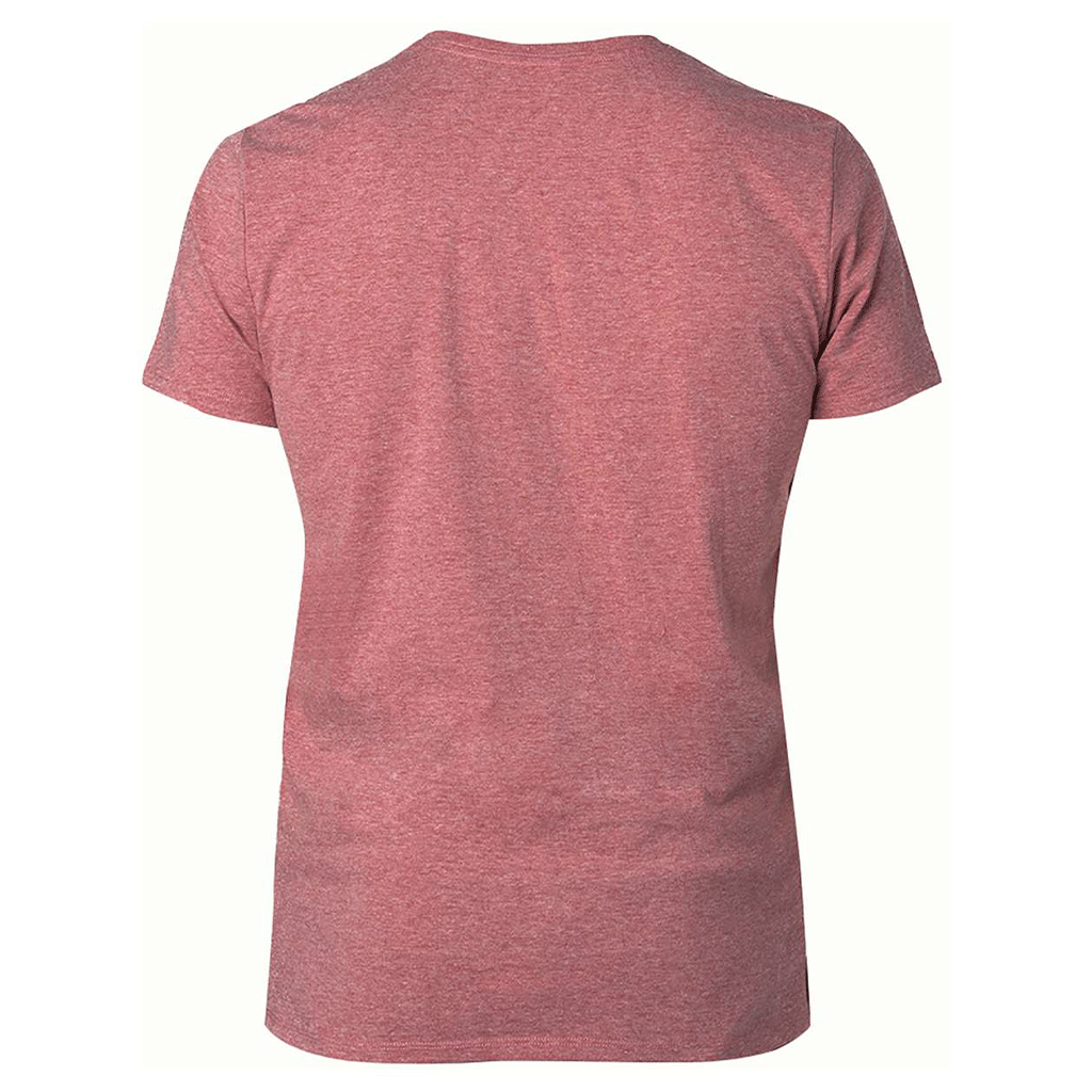 Threadfast Apparel Unisex Maroon Heather Ultimate CVC T-Shirt