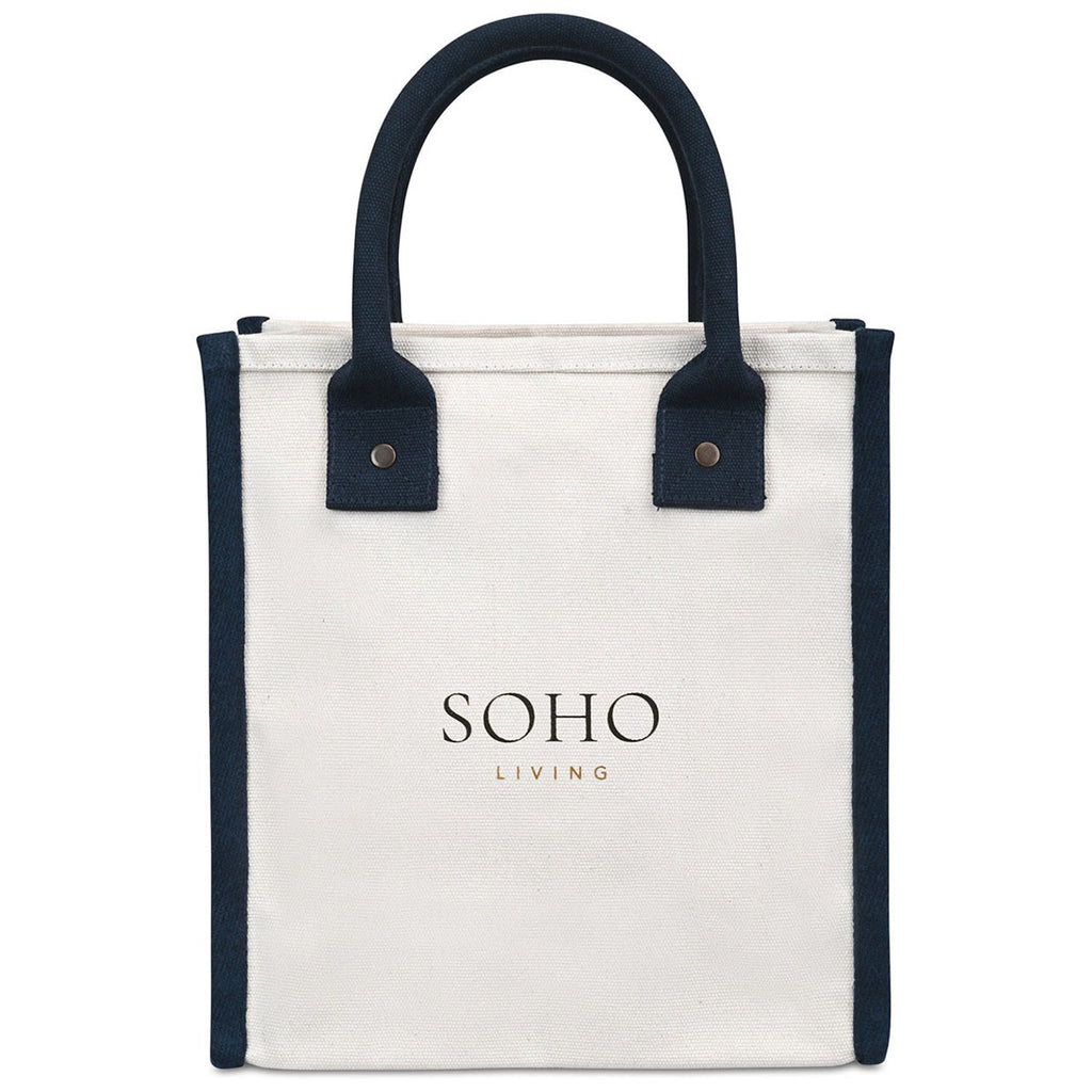 Gemline Navy Petite Market Street Tote