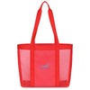 Gemline Red Mesh Tote Bag