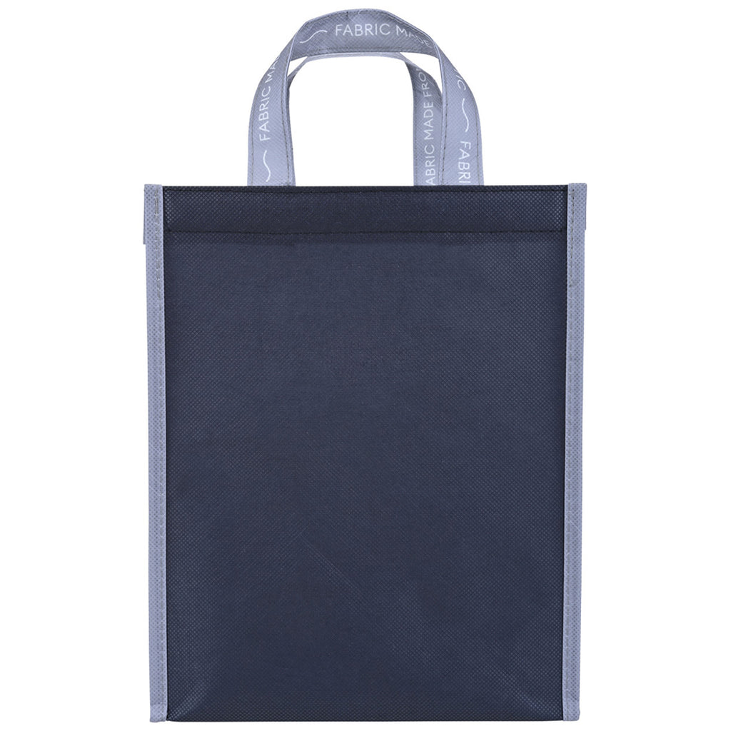 Out of the Ocean Black Reusable Lunch Shopper with Click N' Stay