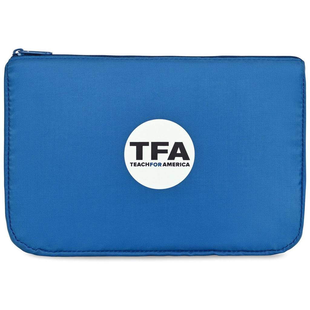 Gemline Royal Blue Arlo rPET Zippered Pouch