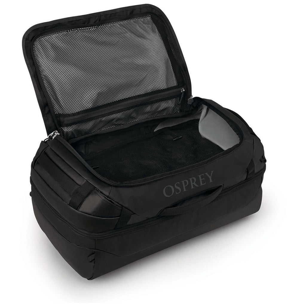 Osprey Raven Black/Black Transporter Squffel 44