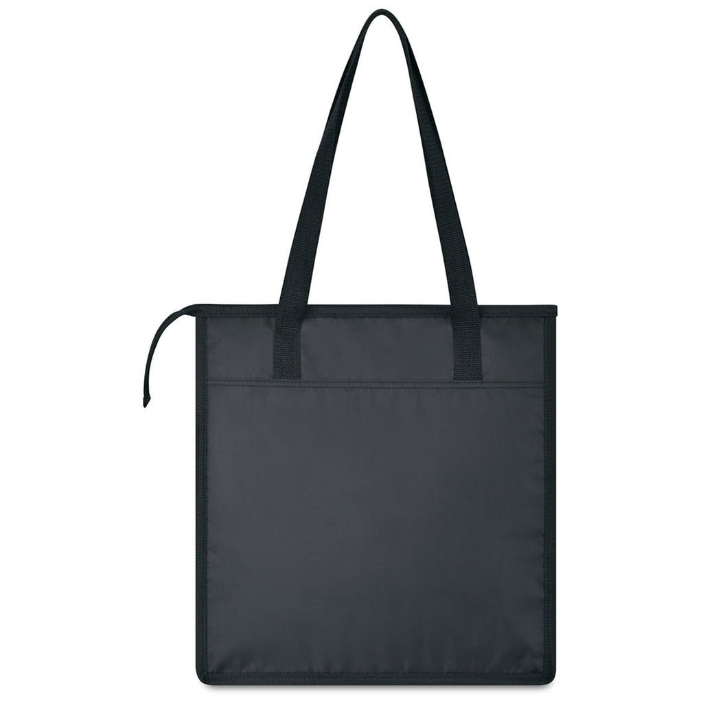 Gemline Black Arlo rPET Insulated Grocery Shopper