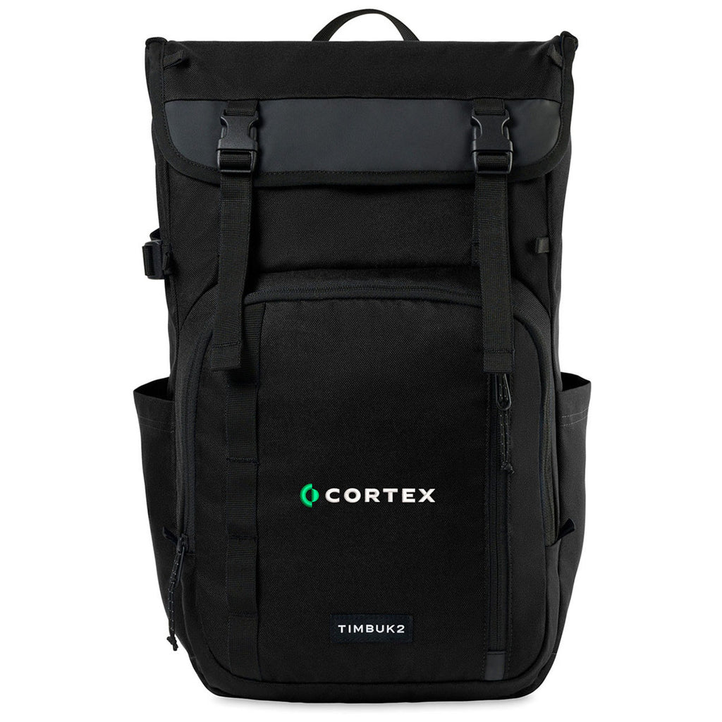 Timbuk2 Jet Black City Compass Tech Flap Pack