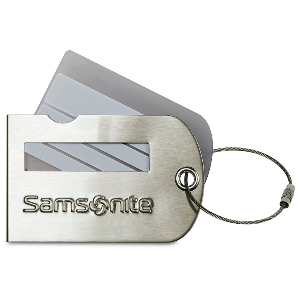 Samsonite Black Hardside Travel Golf Bag with Luggage Tag