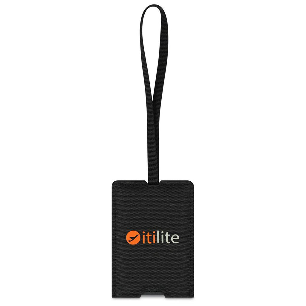 Gemline Black Venture Out Luggage Tag