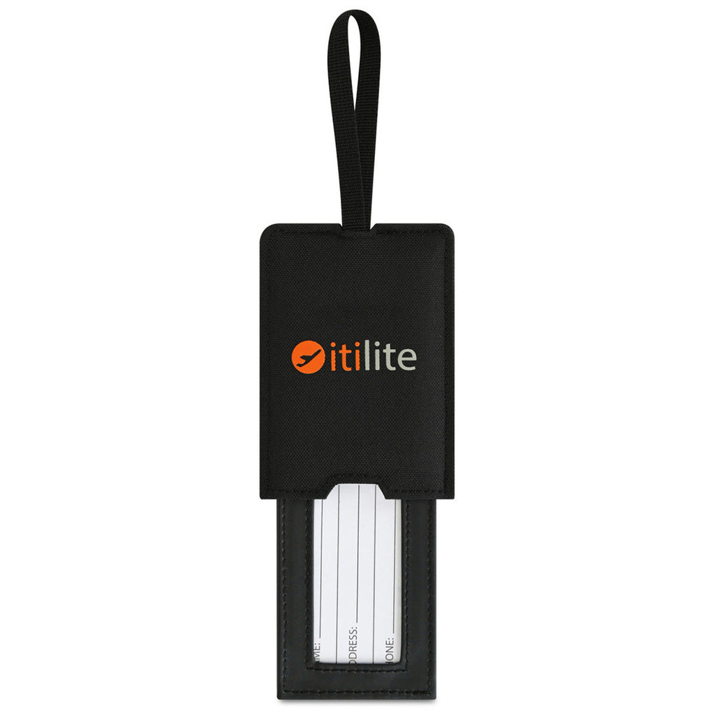 Gemline Black Venture Out Luggage Tag