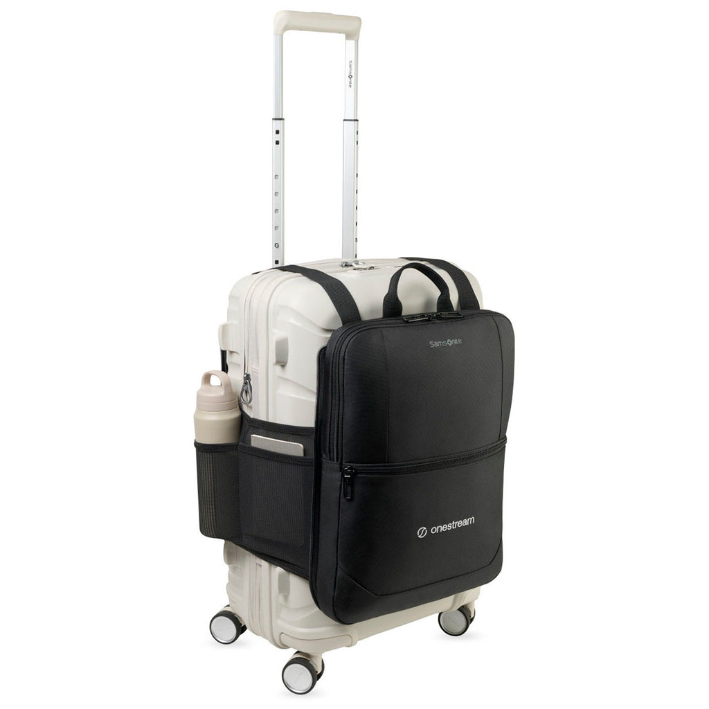 Samsonite Black Convertible Luggage Cover and Laptop Backpack