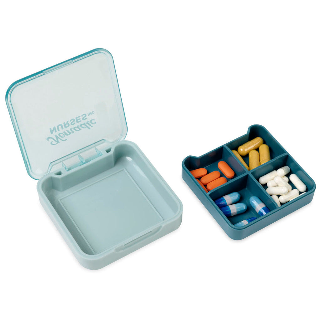 Gemline Teal Easy Go Supplement Pill Organizer