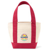 Gemline Red Petite Canvas Tote