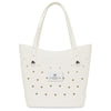 Crocs White Classic Medium Tote
