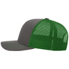 Richardson Charcoal/Kelly Trucker Cap