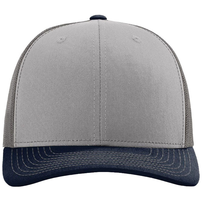 Richardson Grey/Charcoal/Navy Trucker Cap