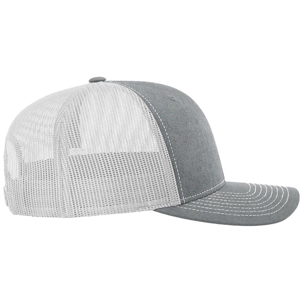 Richardson Heather Grey/Light Grey Trucker Cap