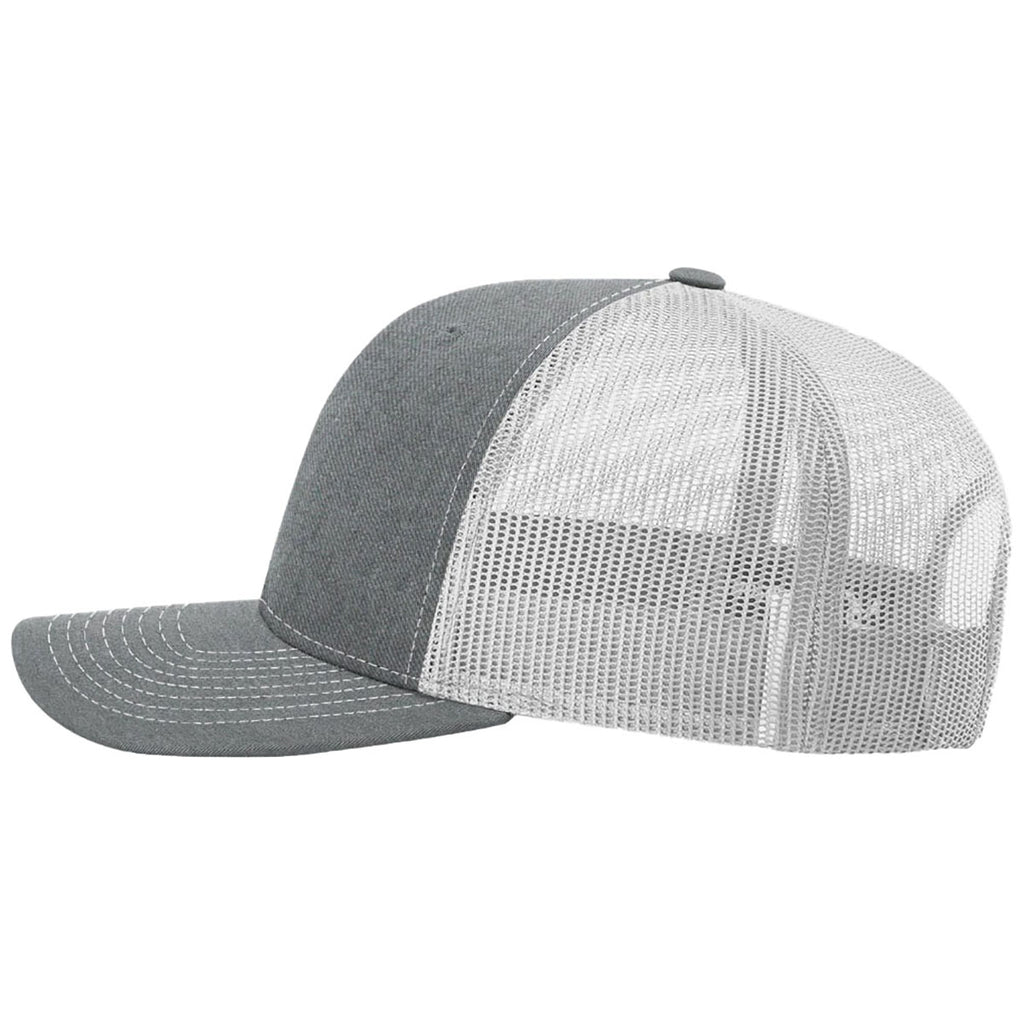Richardson Heather Grey/Light Grey Trucker Cap