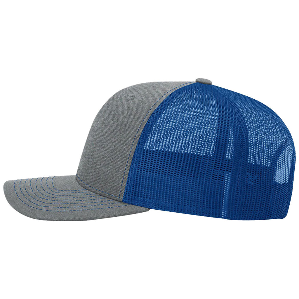Richardson Heather Grey/Royal Trucker Cap