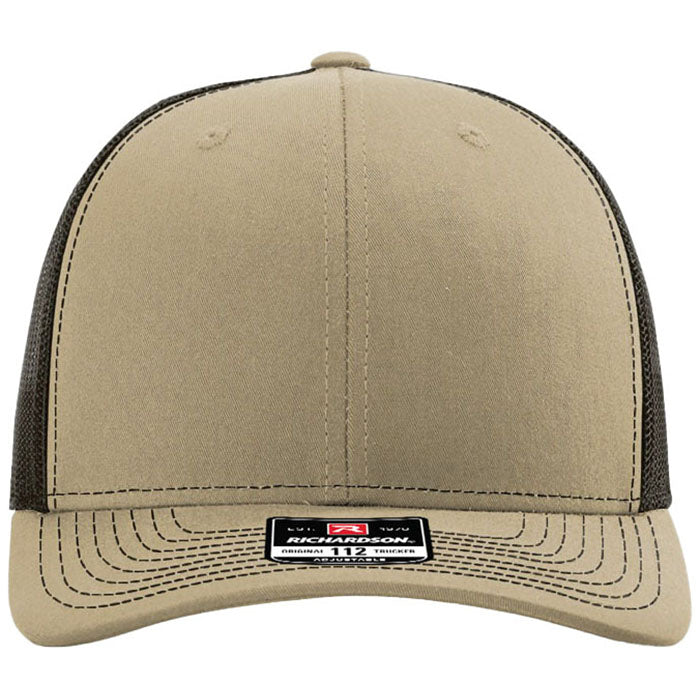 Richardson Khaki/Coffee Trucker Cap