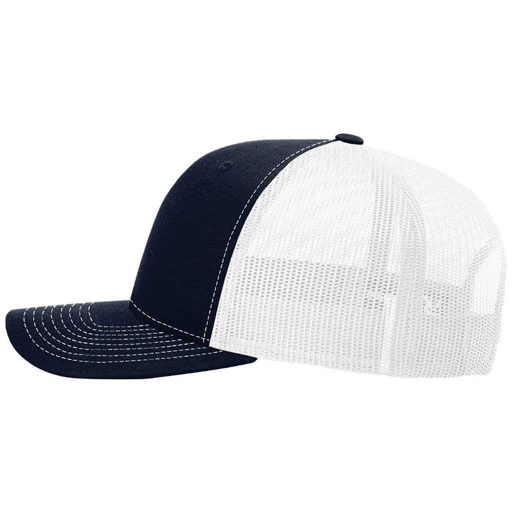 Richardson Navy/White Trucker Cap