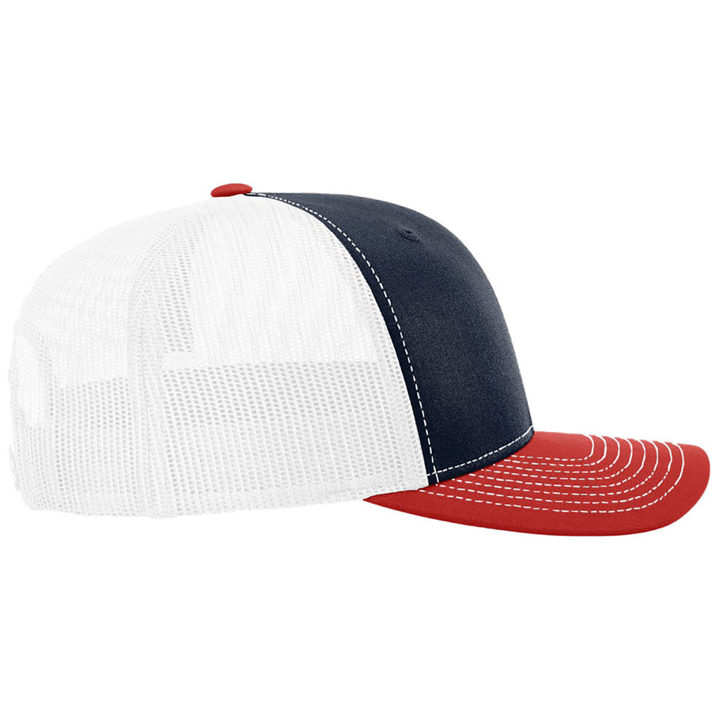 Richardson Navy/White/Red Trucker Cap