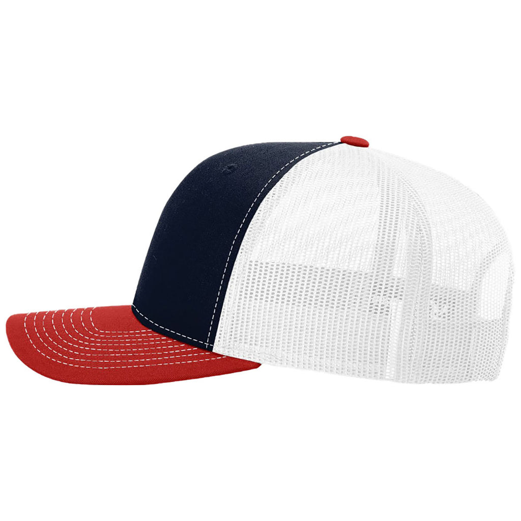 Richardson Navy/White/Red Trucker Cap