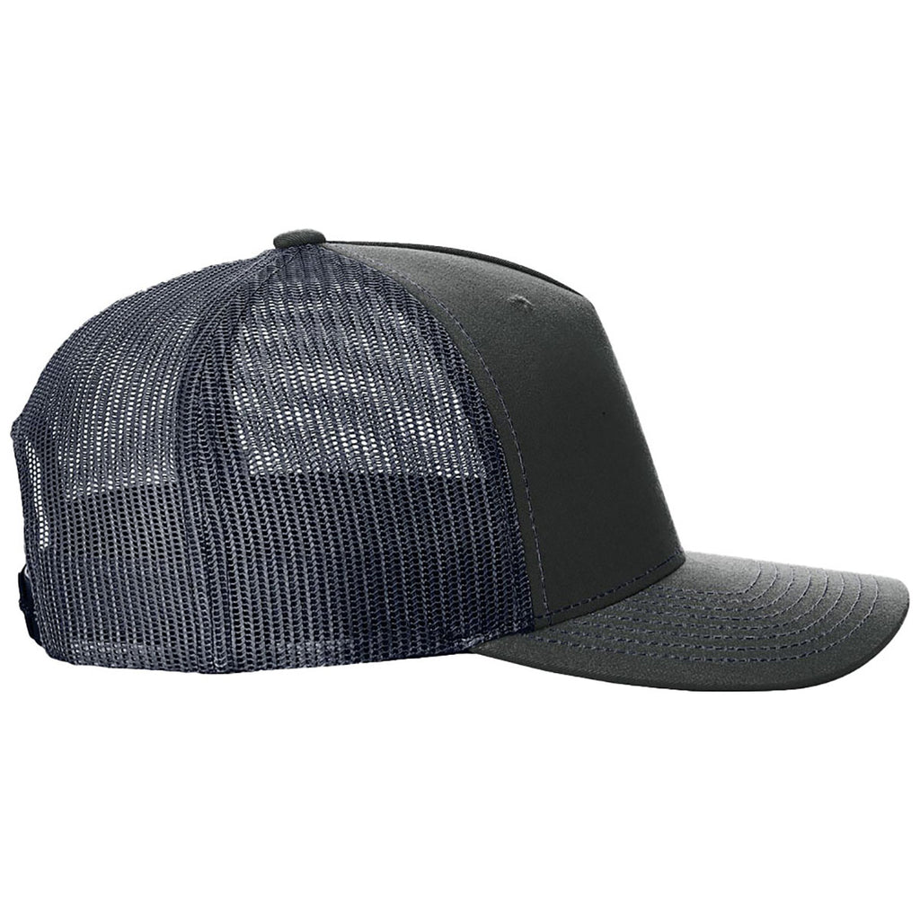 Richardson Ombre Blue/Navy Five-Panel Trucker