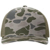 Richardson Marsh Duck Camo/Loden Printed Five-Panel Trucker