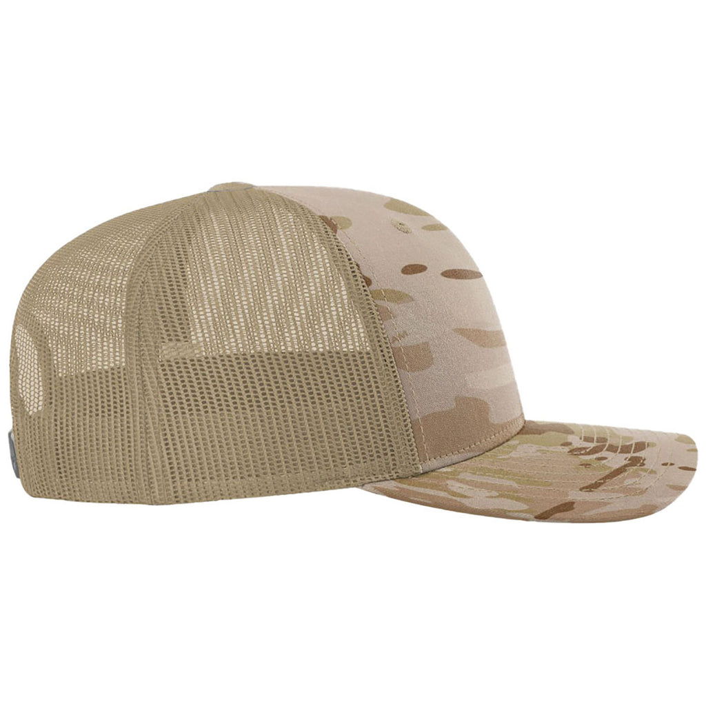 Richardson Multicam Arid/Tan Printed Tactical Trucker