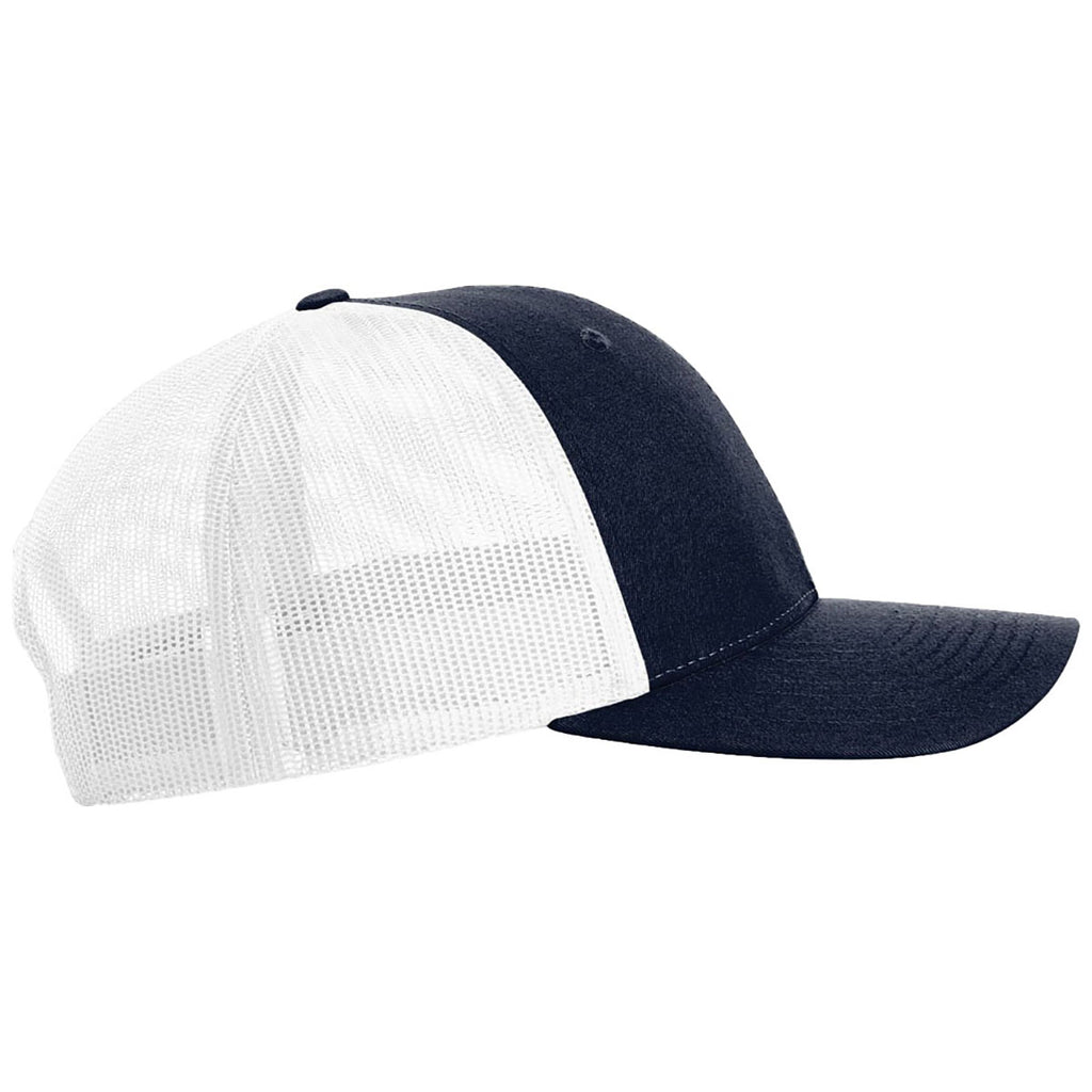 Richardson Navy/White Low Pro Trucker