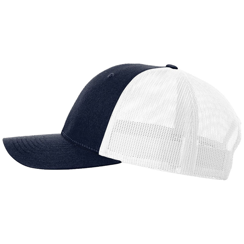 Richardson Navy/White Low Pro Trucker