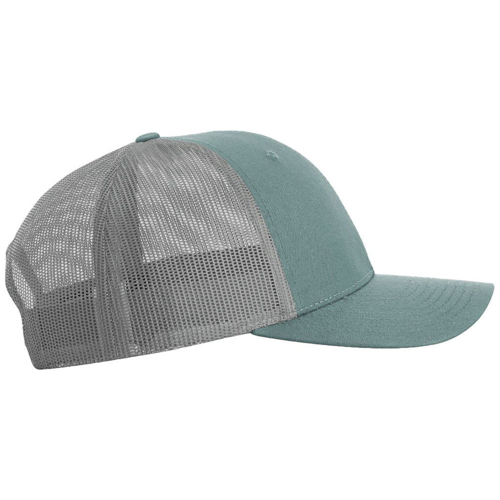 Richardson Smoke Blue/Aluminum Low Pro Trucker