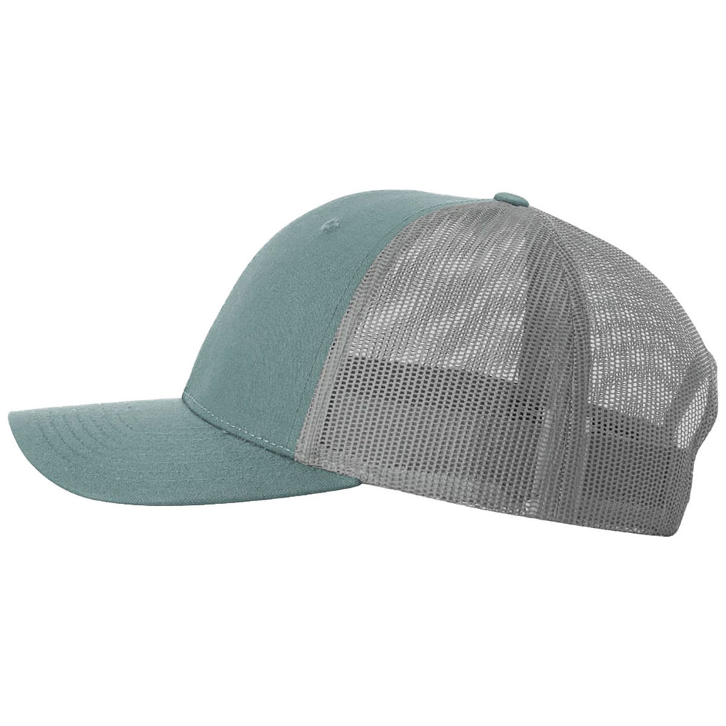 Richardson Smoke Blue/Aluminum Low Pro Trucker