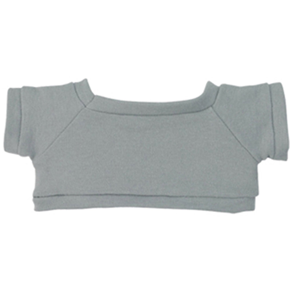 Hit 8 1/2" Big Paw Brown Bear with Heather Grey T-Shirt