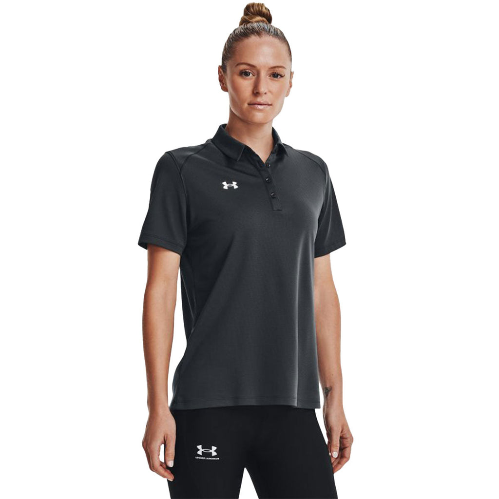 3 Day Under Armour Women's Stealth Grey Tech Team Polo