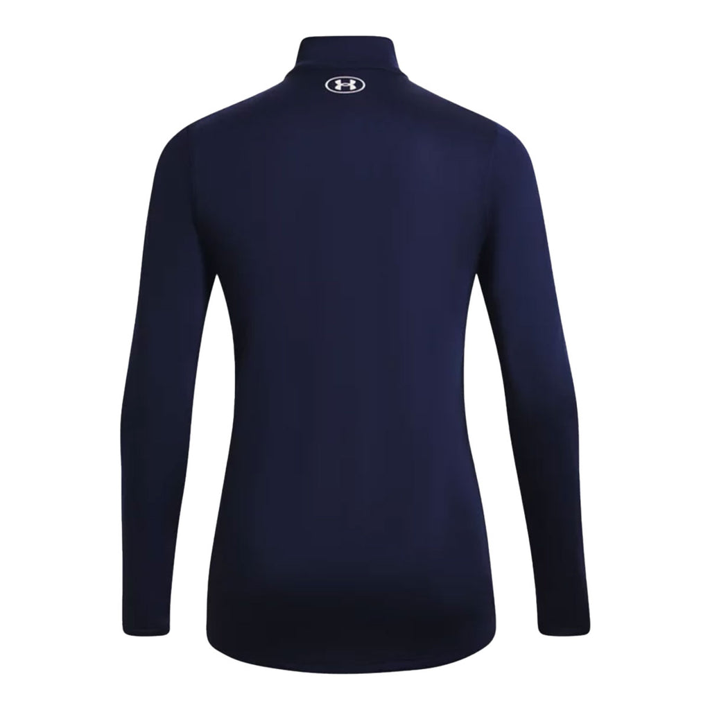 Under Armour Women's Midnight Navy Team Tech 1/2 Zip