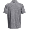 48-Hour Under Armour Men's Black/White Light Heather Playoff 3.0 Polo