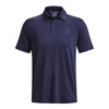 3 Day Under Armour Men's Midnight Navy Light Heather Playoff 3.0 Polo