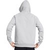 Under Armour Men's Mod Grey/White Rival Fleece Hoodie