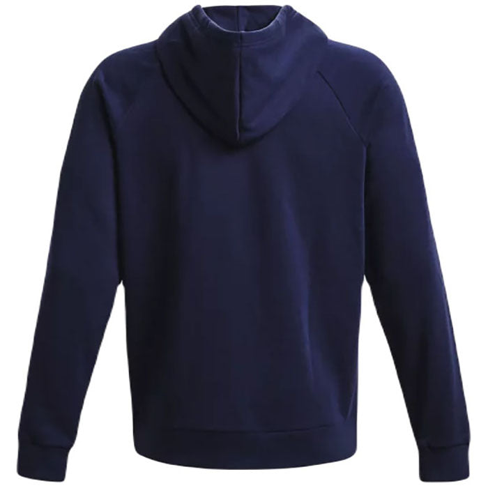 Under Armour Men's Midnight Navy/White Rival Fleece Hoodie