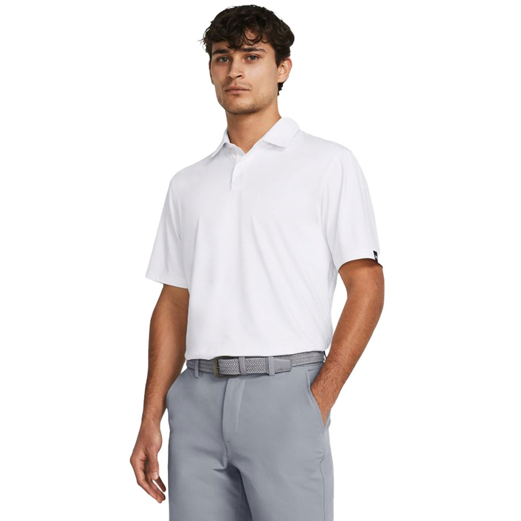 Under Armour Men’s White Tee To Green Polo