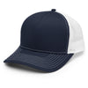 Hit Navy with White Mesh The Hauler Classic Trucker