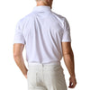 Straight Down Men's White Sullivan Polo