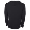 Charles River Unisex Black Heather Cayak Lightweight Stretch Hoodie